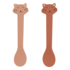 Trixie - Mrs. Cat Silikonlöffel - 2er-Set | Pink