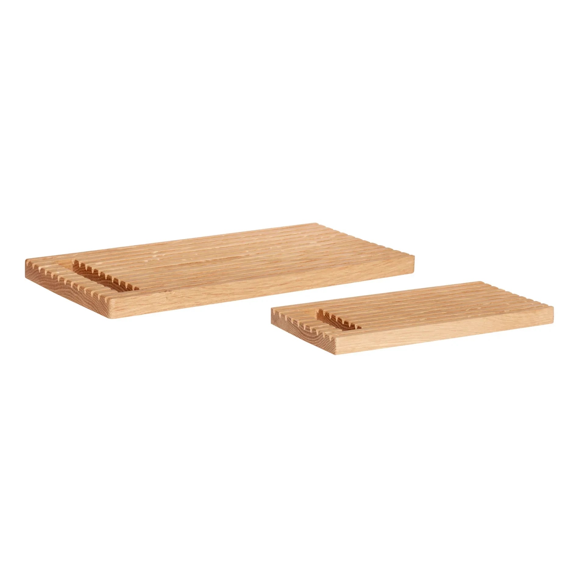 Hübsch - FSC-Eiche Schneidebretter - 2er-Set | Eiche