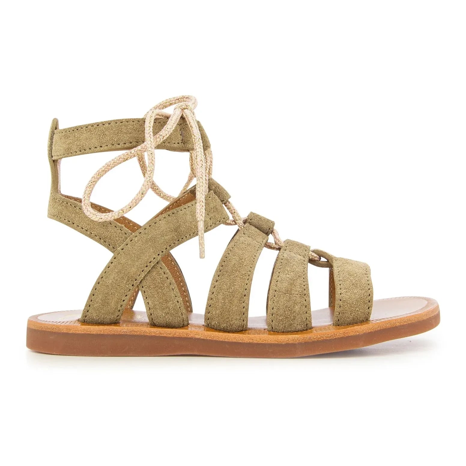 Pom d'Api - Plagette Guily Sandalen mit Schnalle | Braun