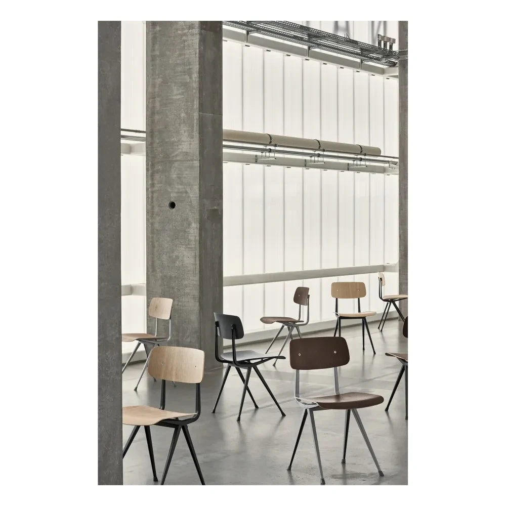 Hey - Ergebnis Smoked Oak Chair - Friso Kramer & Wim Rietveld Replik | Beige
