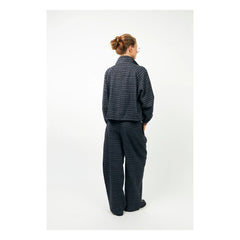 Lollys Laundry - Mae Carreaux Jacke | Nachtblau