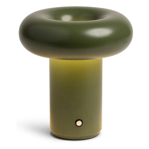 &Klevering - Glimpse tragbare Lampe | Moosgrün