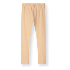 Gray Label - Gestreifte Leggings aus Bio-Baumwolle | Aprikose