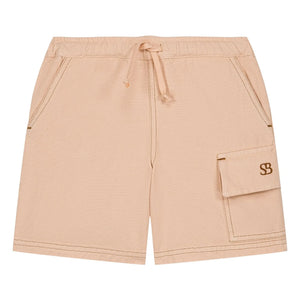 Studio Bohème - Cargo Bermudas aus Bio-Baumwolle | Beige