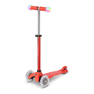 Micro - Mini 3-in-1 LED Scooter | Rot