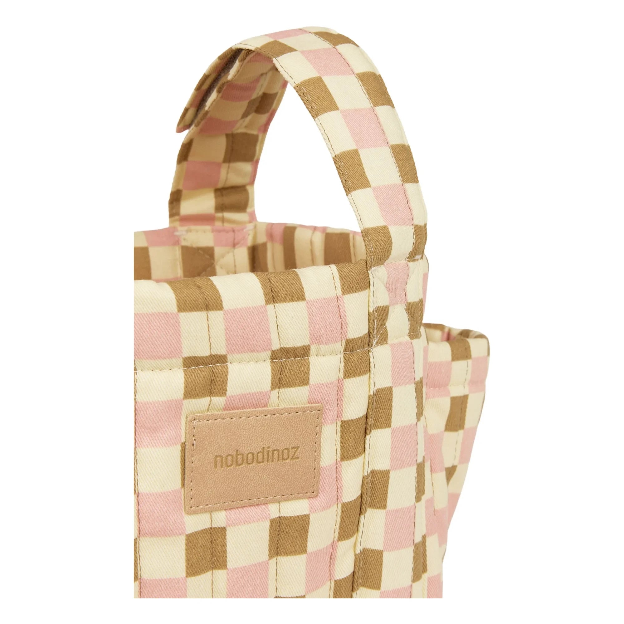 Nobodinoz - Hyde Park Mosaik Kinderwagen Organizer | Rosa