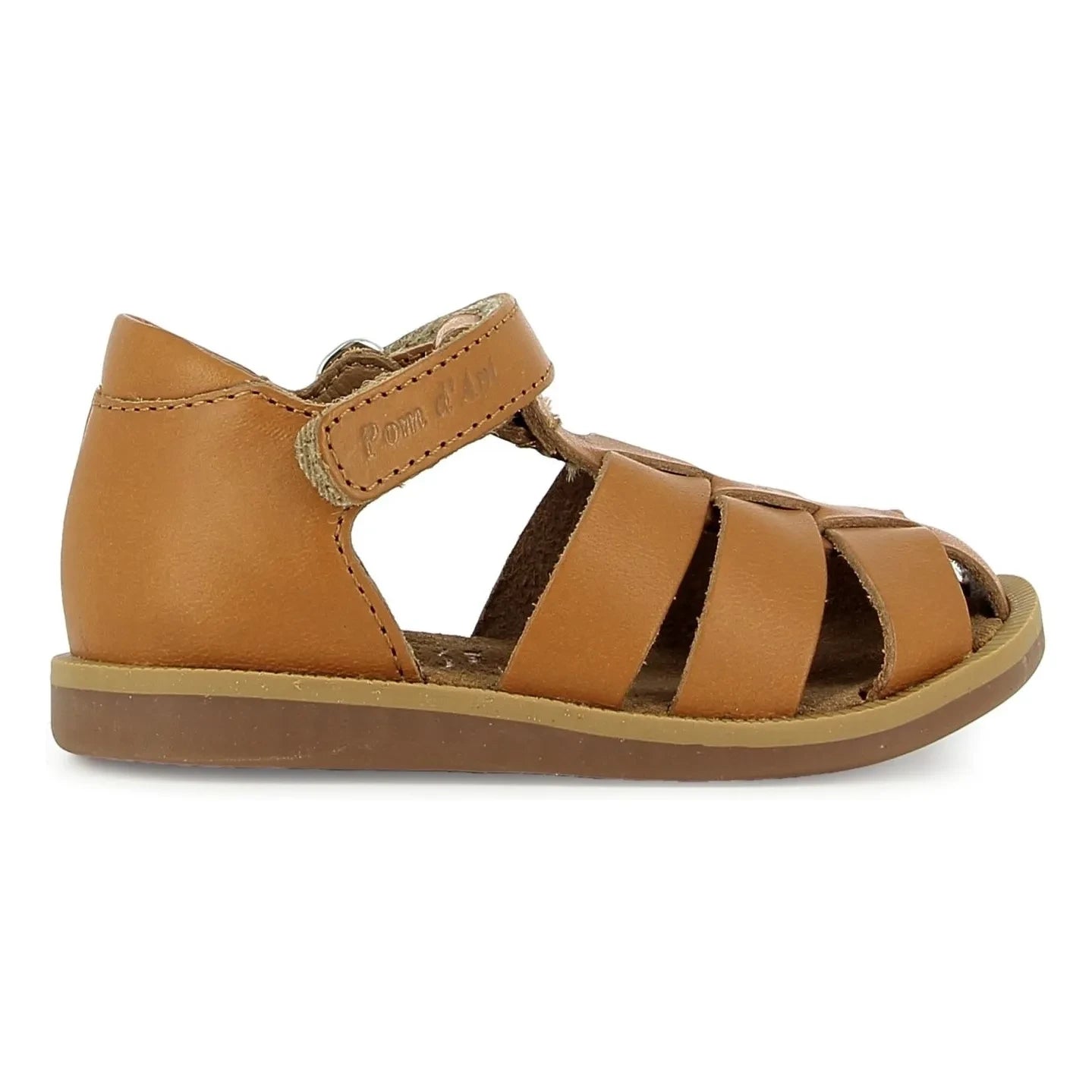 Pom d'Api - Poppy Air Pur Dad Sandale | Camel