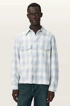 AllSaints pamuk erkek gömlek SANTOS