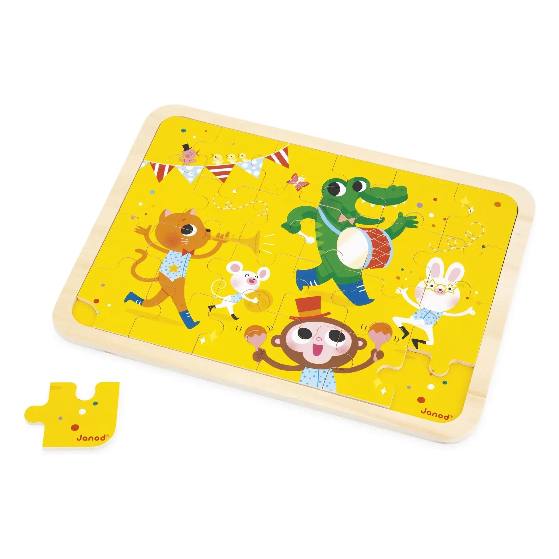 Janod - Puzzle "C'est la fête" - 24 Teile