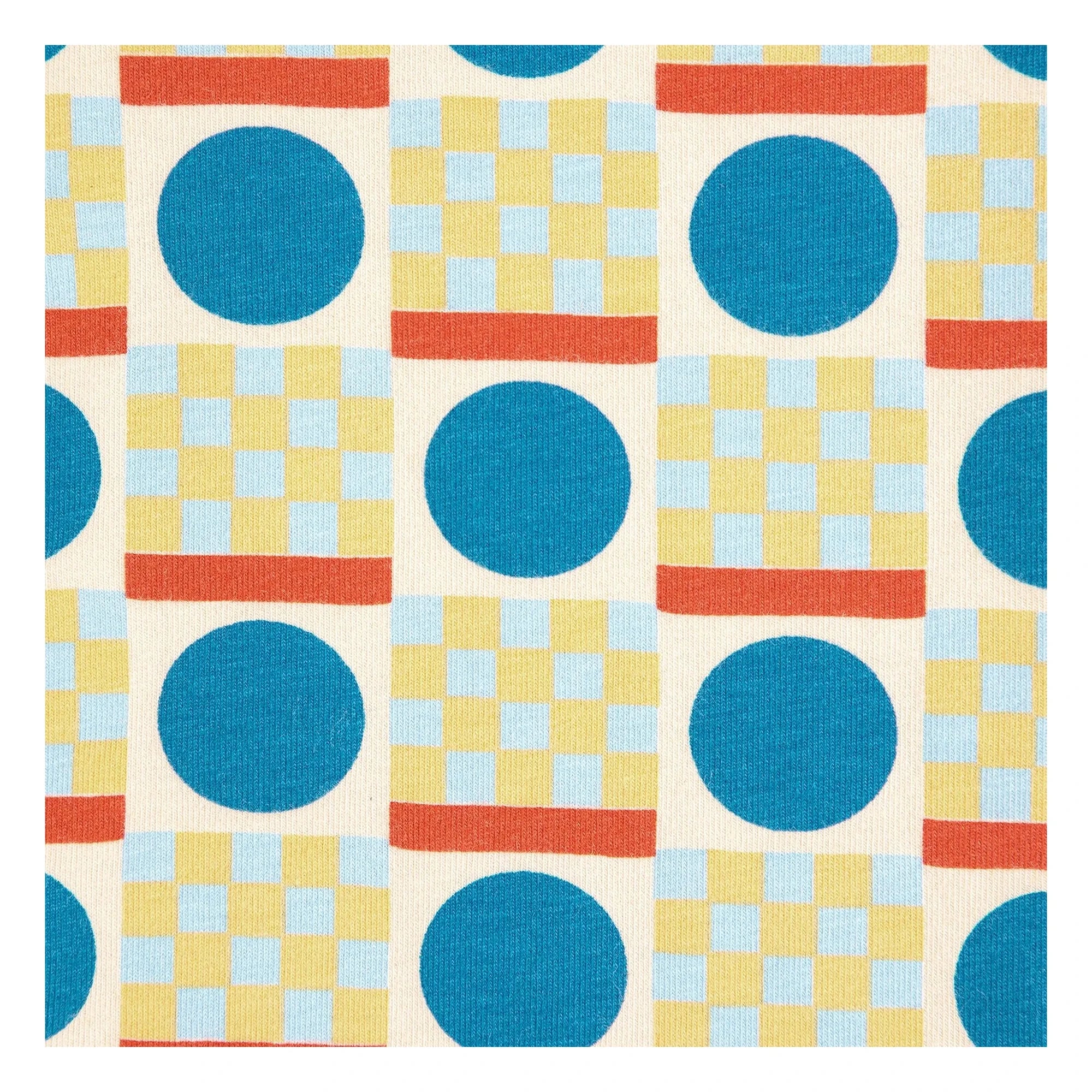 Bobo Choses - Geometrische Leggings Bio-Baumwolle | Naturweiß