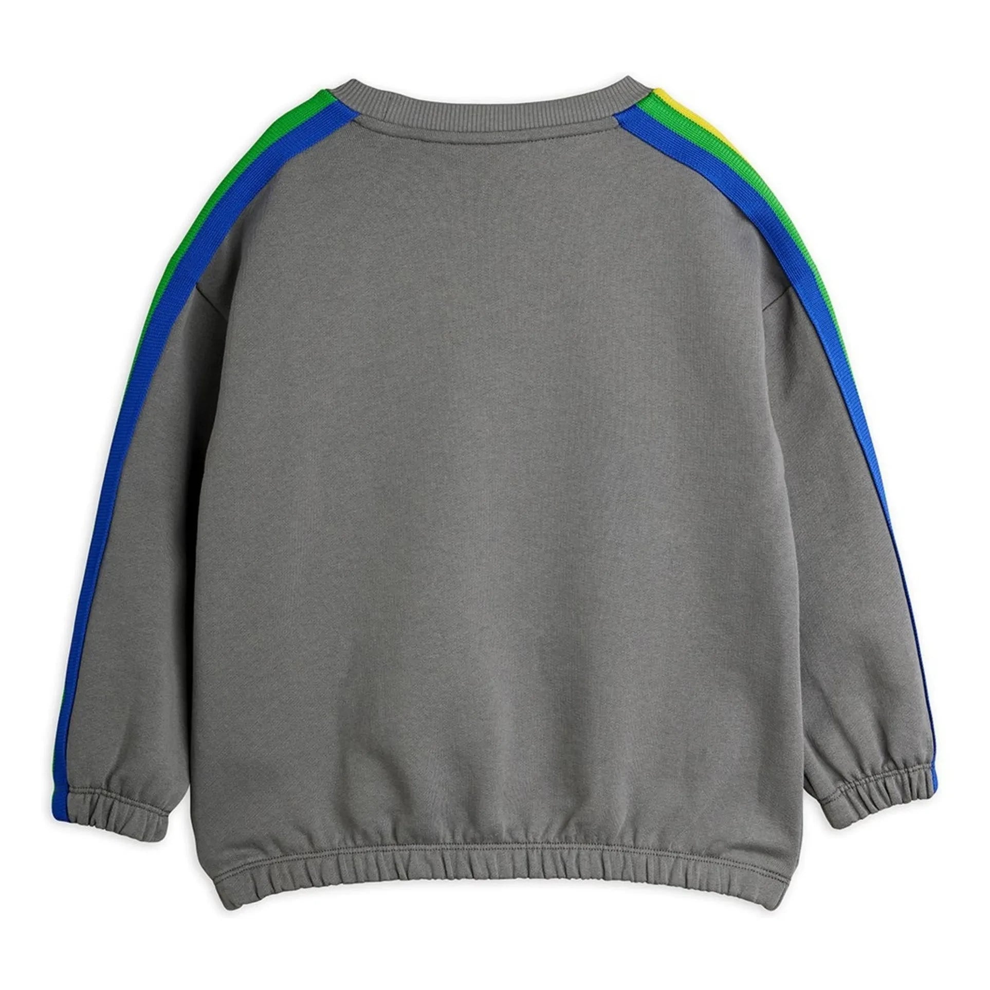 Mini Rodini - Arc en Ciel Bio-Baumwoll-Sweatshirt | Grau