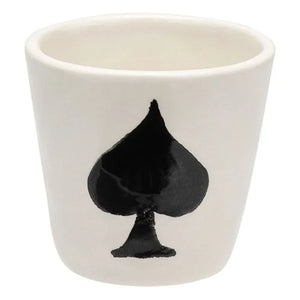 Anna + Nina - Ace of Spades espresso fincanı | Siyah