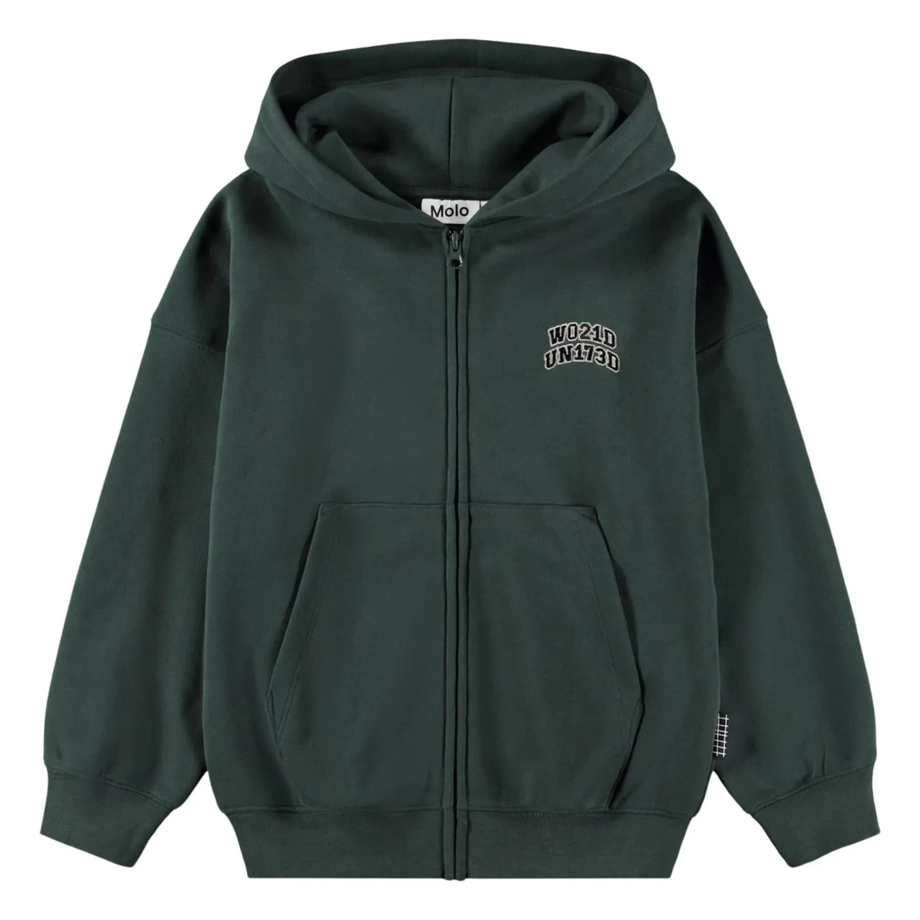 Molo - Marley Fermuarlı Sweatshirt W021D UN173D | Krom yeşili