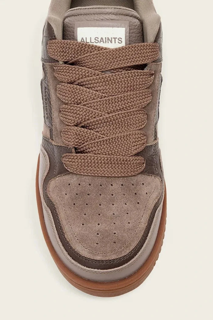 AllSaints Regan Plus Düşük Profil Erkek Deri Sneaker