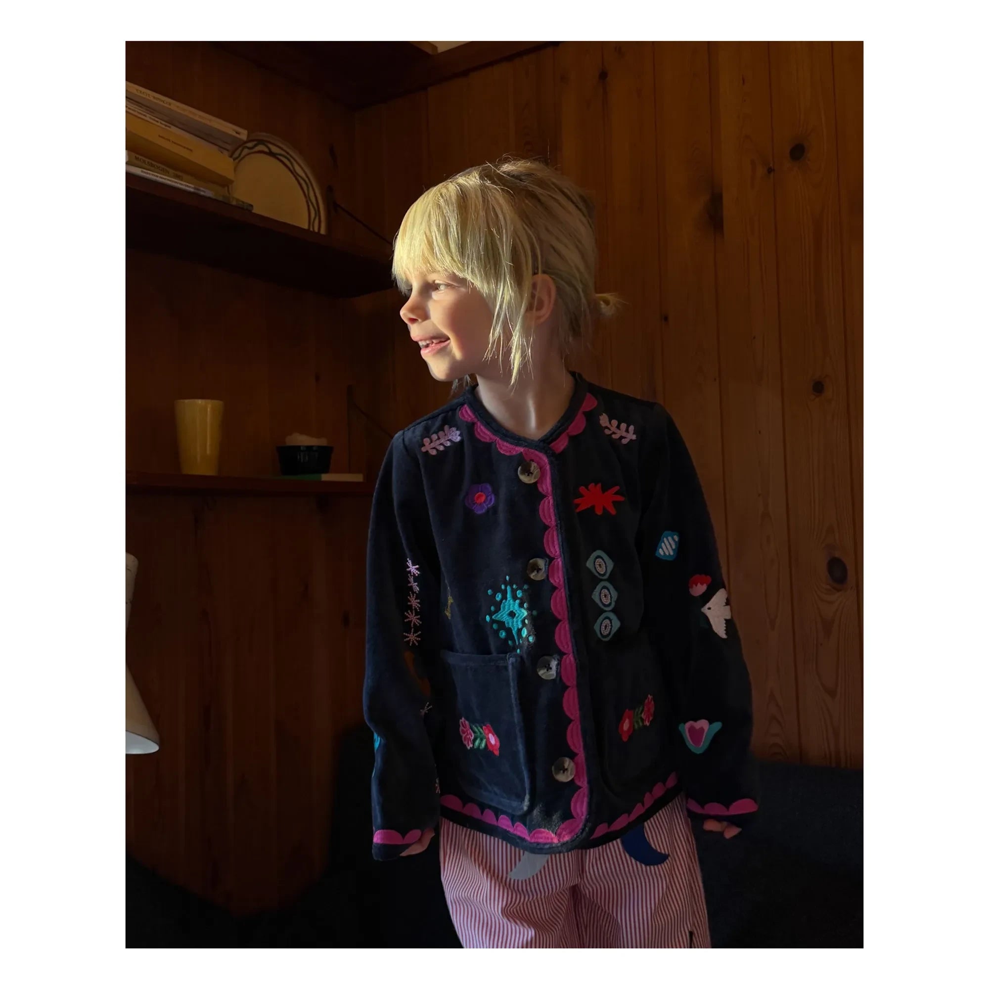 SISSEL EDELBO - Maggie Jacke - Kinderkollektion | Schwarz
