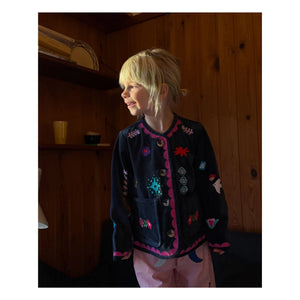 SISSEL EDELBO - Maggie Jacke - Kinderkollektion | Schwarz