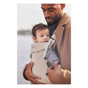 BabyBjörn - Harmony Babytrage aus meliertem Webjersey | Beige