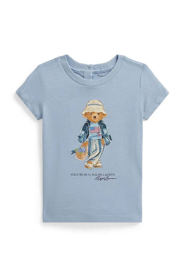 Polo Ralph Lauren çocuklar için pamuklu basic tişört