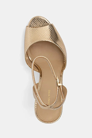 MICHAEL Michael Kors Rosie High Sandal Topuklu Deri Sandalet