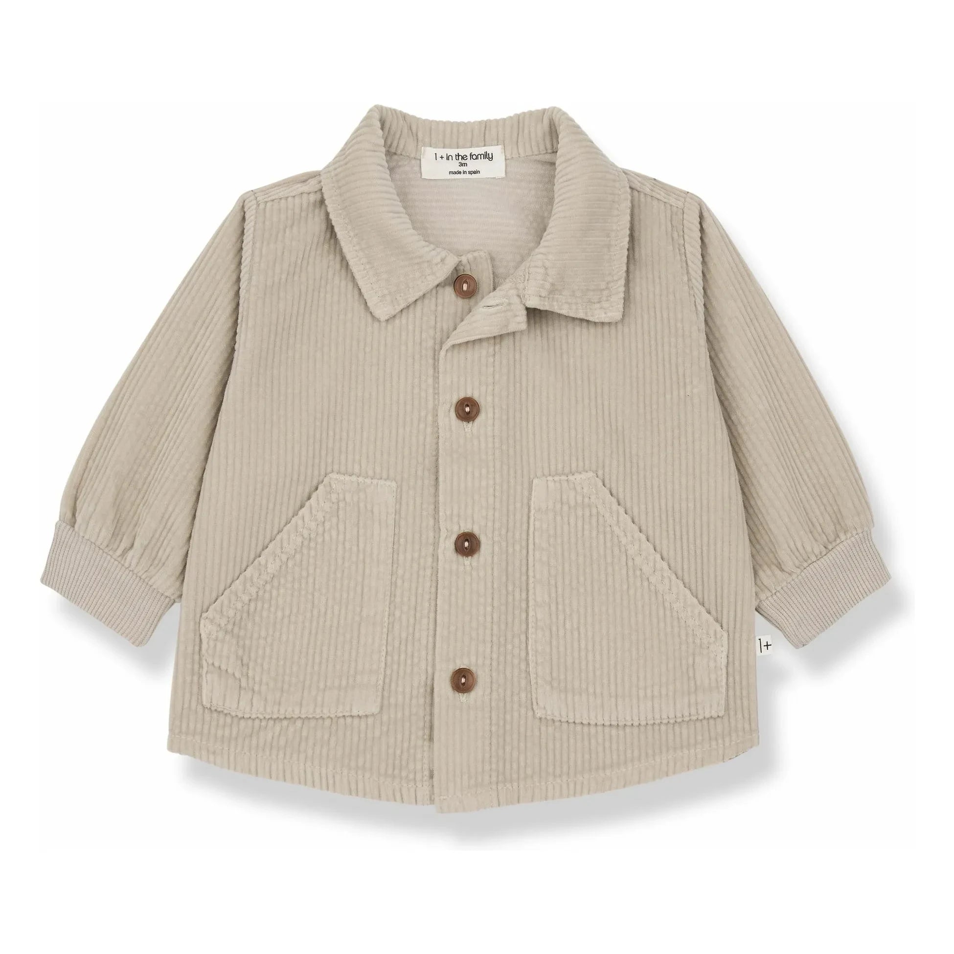 1+ in the family - Jureme Hemd | Beige