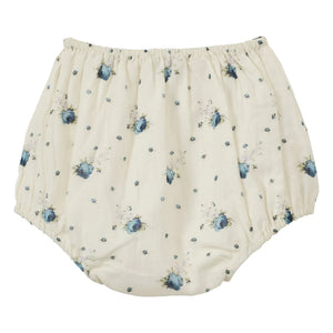 Caramel - Blusen- und Shortset Sana Fleurs | Ecru
