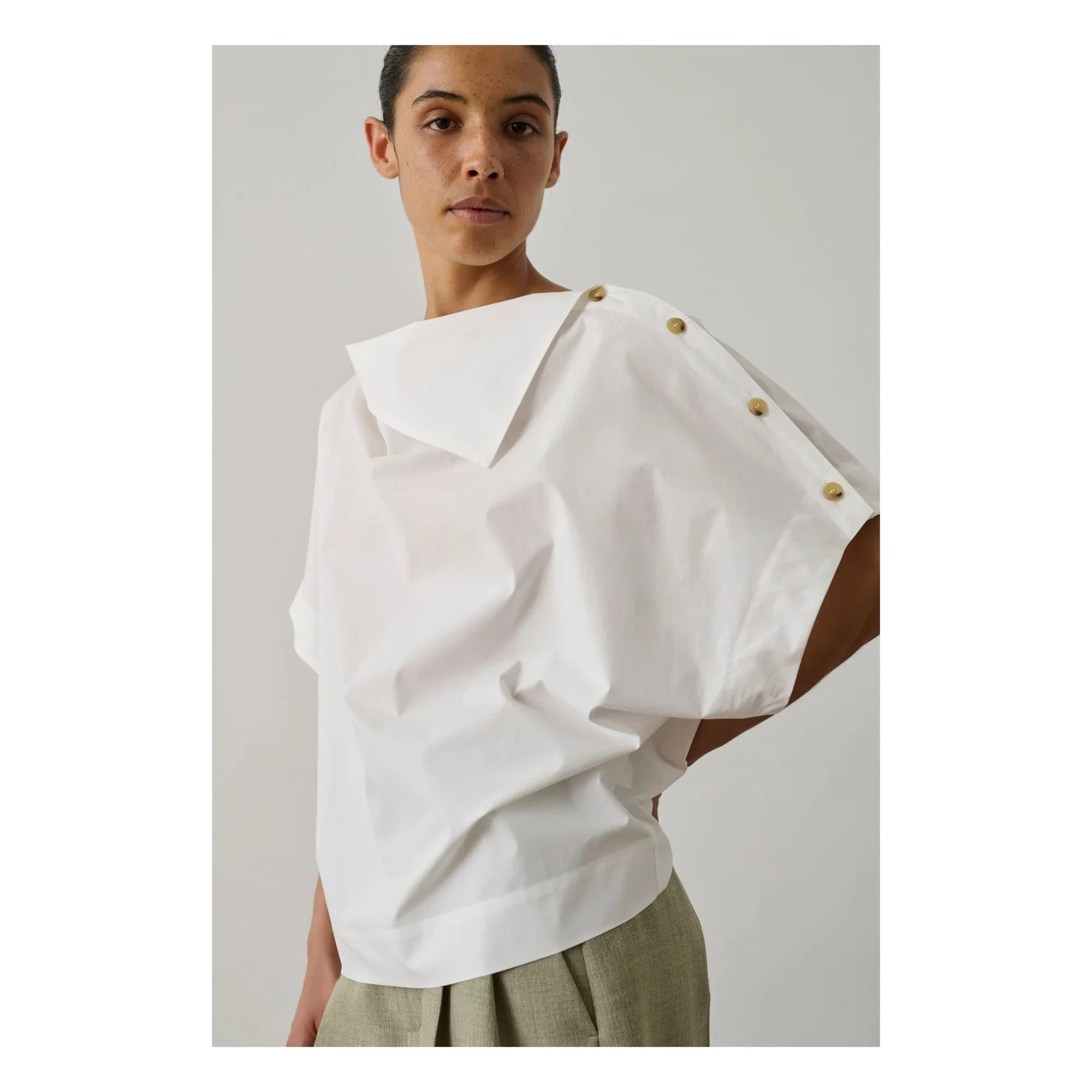Soeur - Issa Bio-Baumwollbluse | Off-White