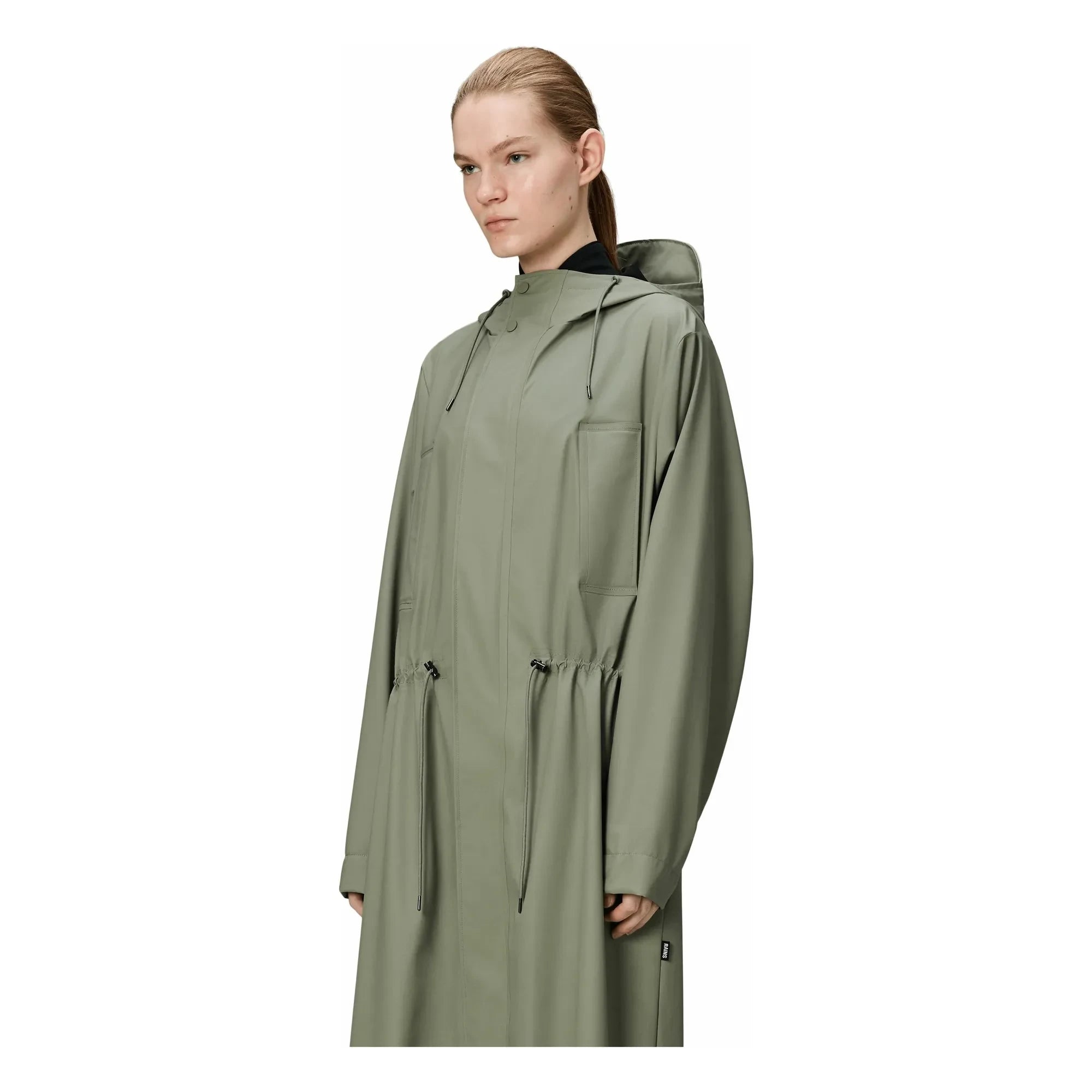 Rains - Bold W3 Uzun Mont | Açık haki