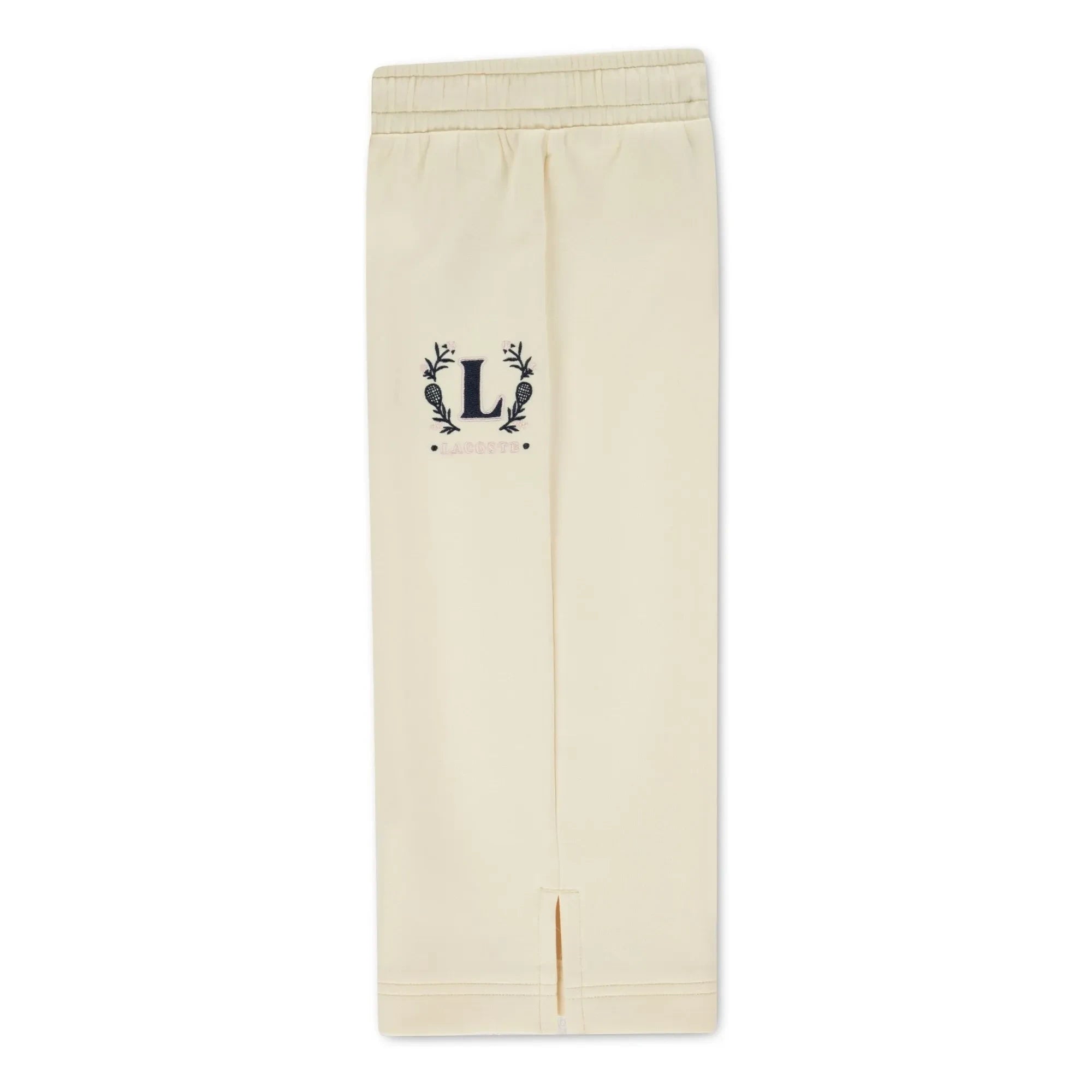 Lacoste – Jogginghose Large L Bio-Baumwolle | Blassgelb