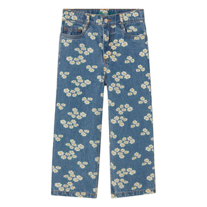 Tinycottons - Jeans Marguerites | Blau