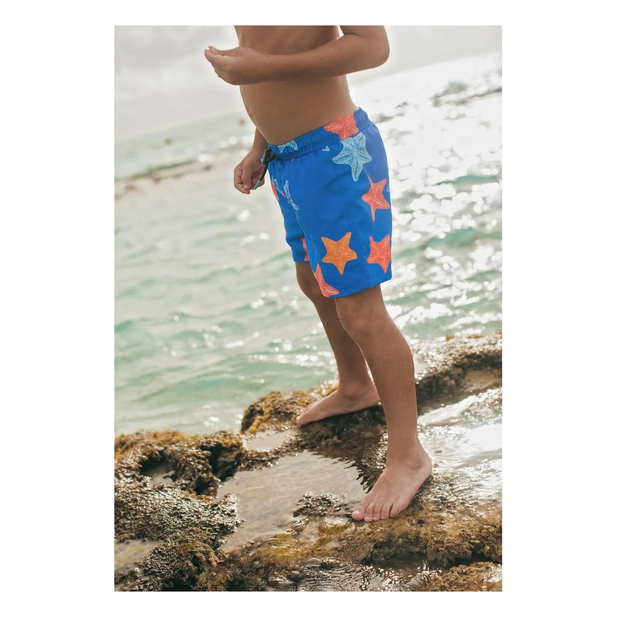 Pepita & Me - Etoiles Mayo-Shorts | Electric Blue