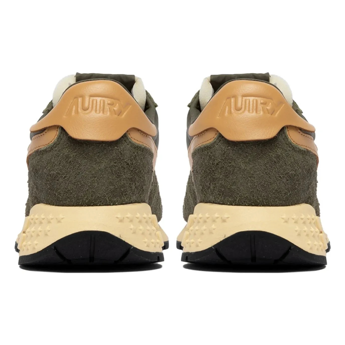 Autry - Baskets Reelwind Low Bicolore Wildleder | Khaki