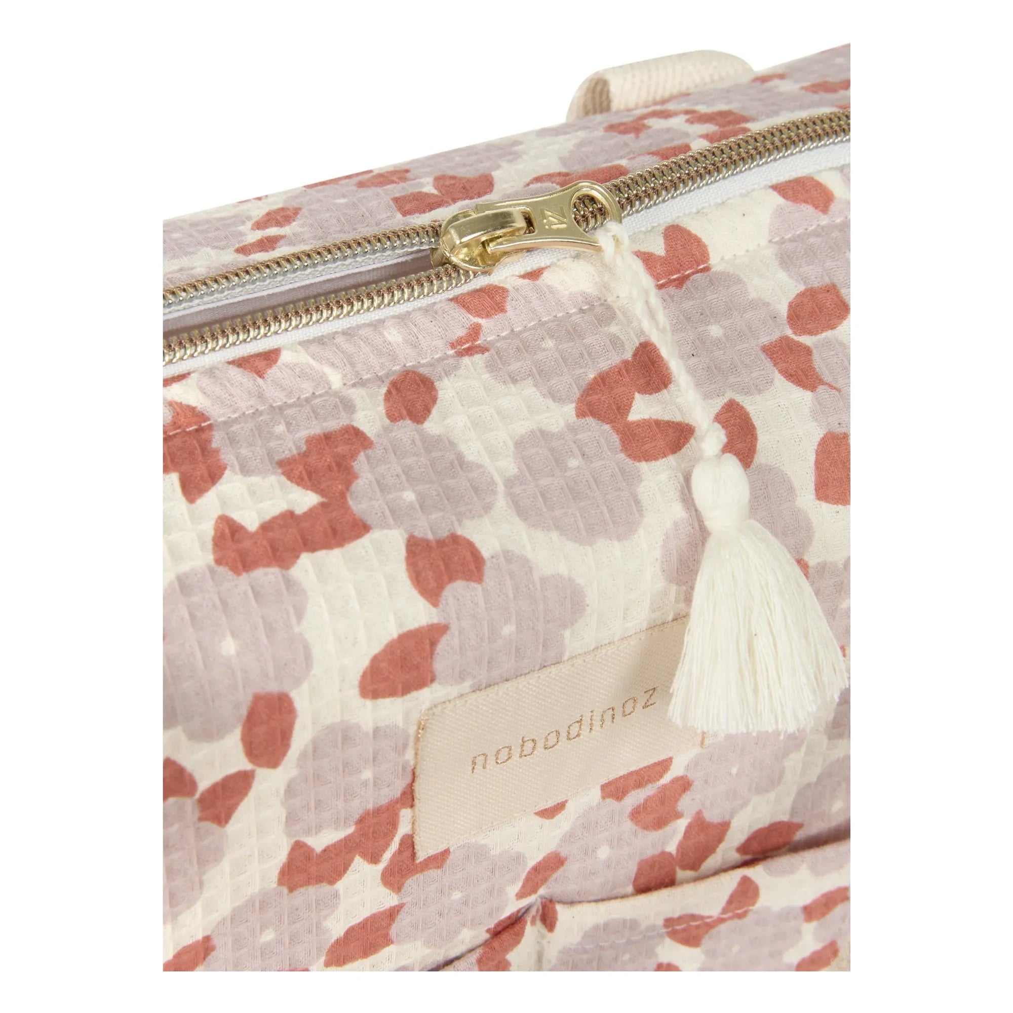 Nobodinoz - Wasserdichte Windeltasche Gala Opera Mauve Sakura | Mauve