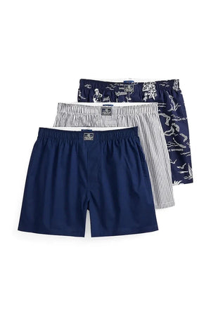 Polo Ralph Lauren Herren Baumwoll-Boxershorts 3er-Pack