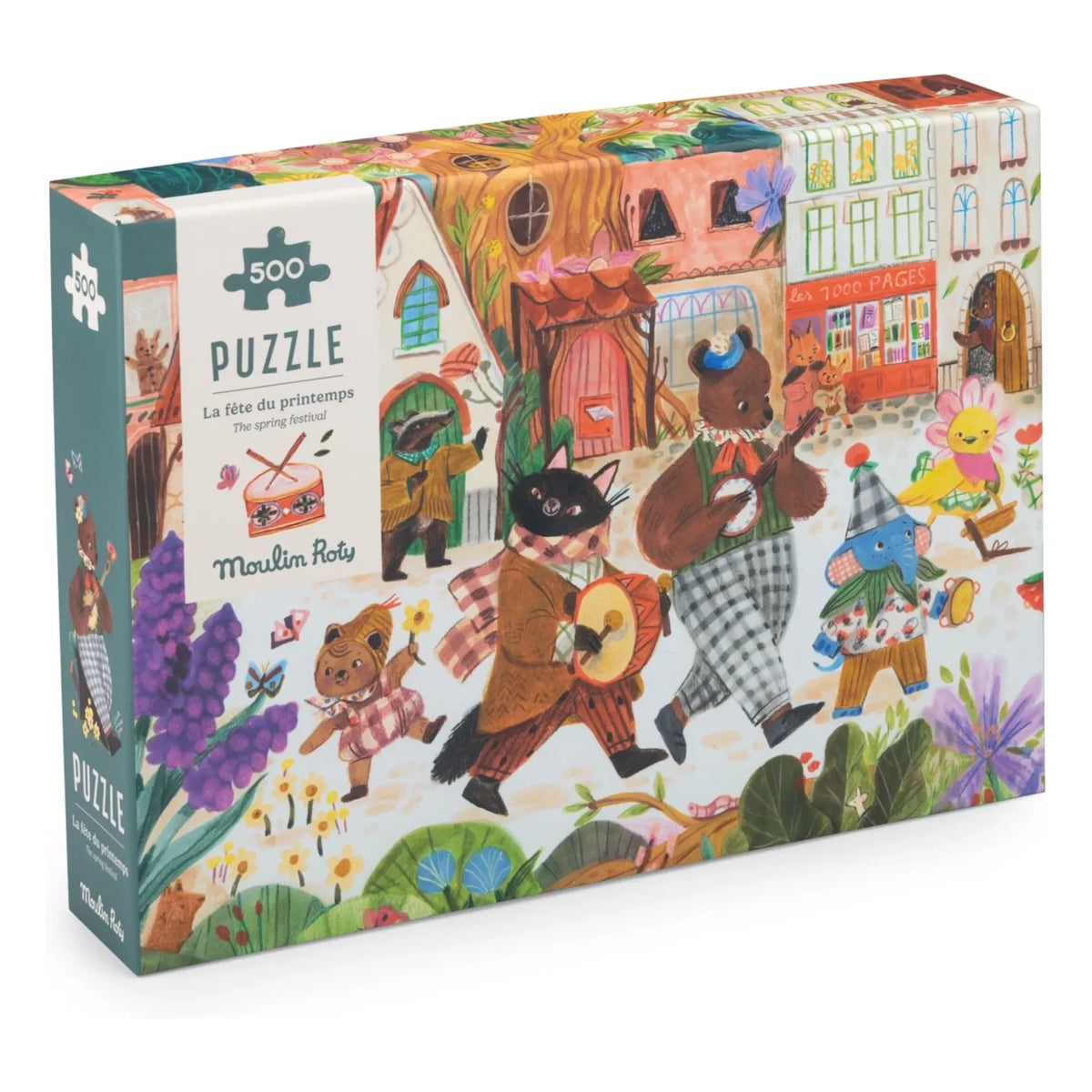 Moulin Roty - Frühlingsfest Puzzle - 500 Teile