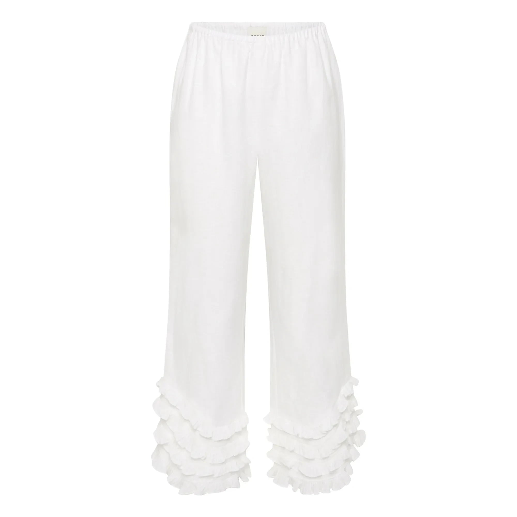 Posse - Florence Leinenhose | Weiß - Elfenbein