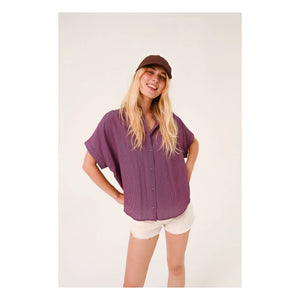 Sacrécoeur - Louisa Safi Bluse | Plum