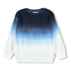 Molo - Mattis Bio-Baumwoll-Sweatshirt mit Farbverlauf | Blau