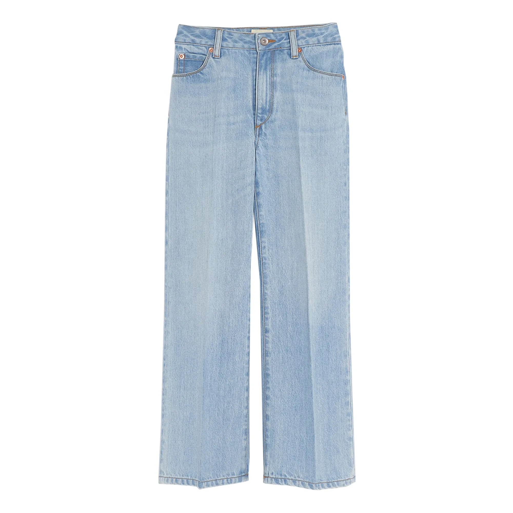 Bellerose - Jean Wide Leg Gardenia | Gebleichter Denim