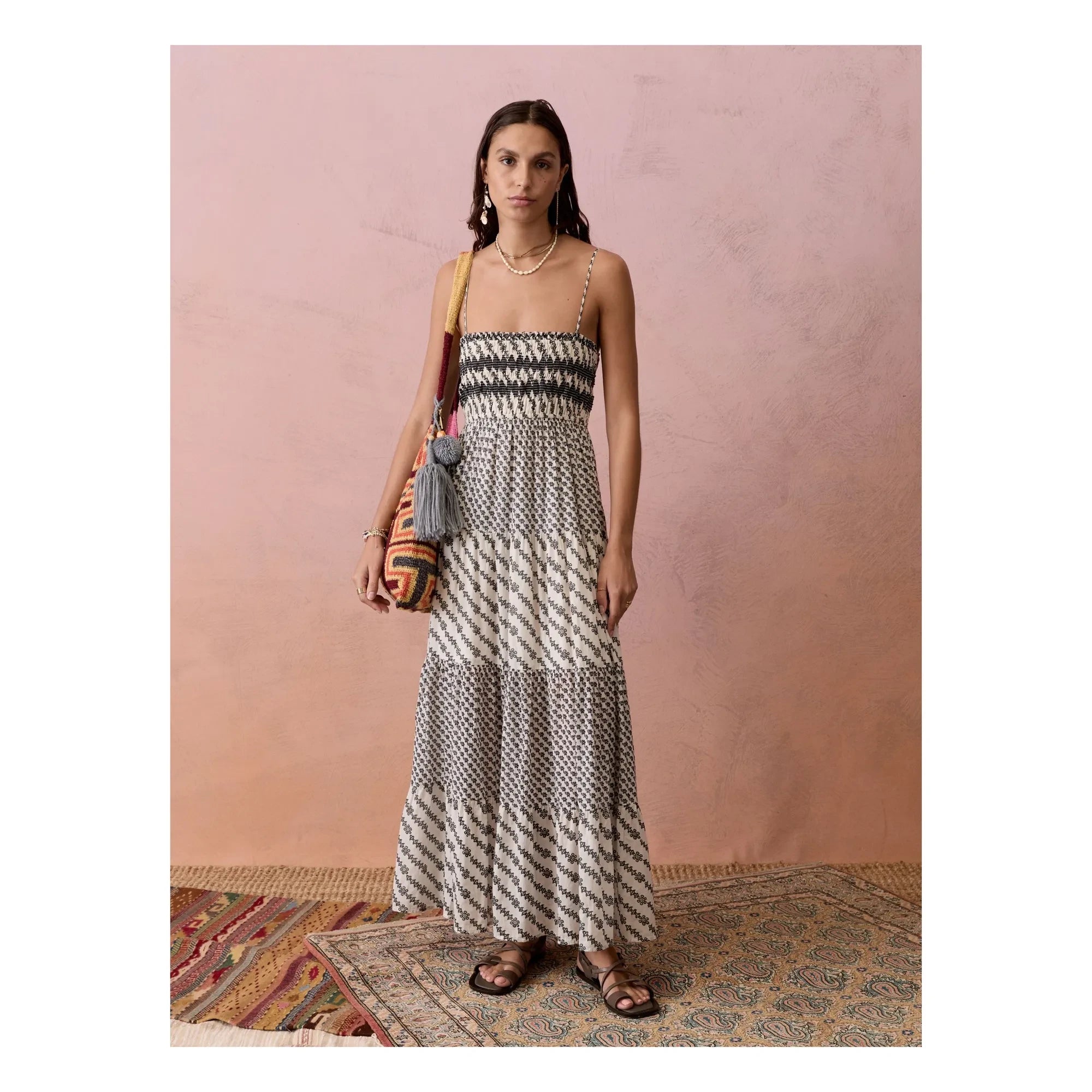 Boteh - Levante Kleid | Grau