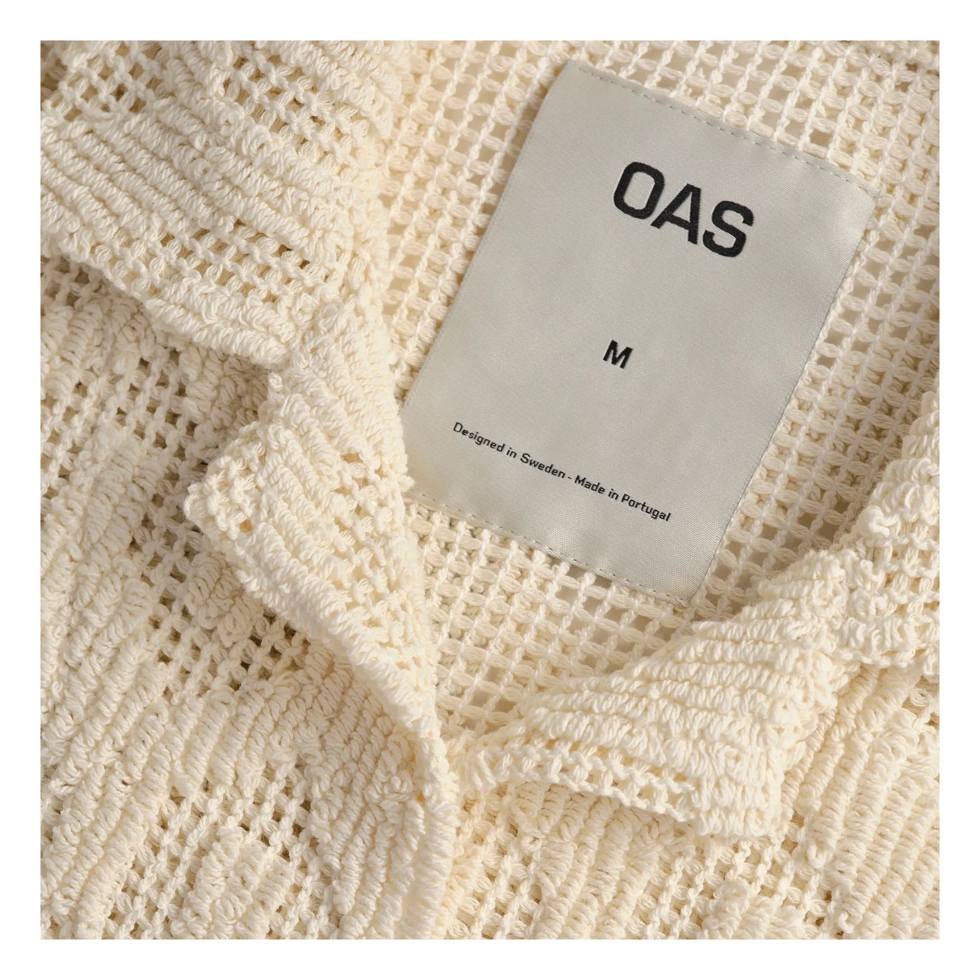 OAS – Atlas Melierte Bluse | Ecru