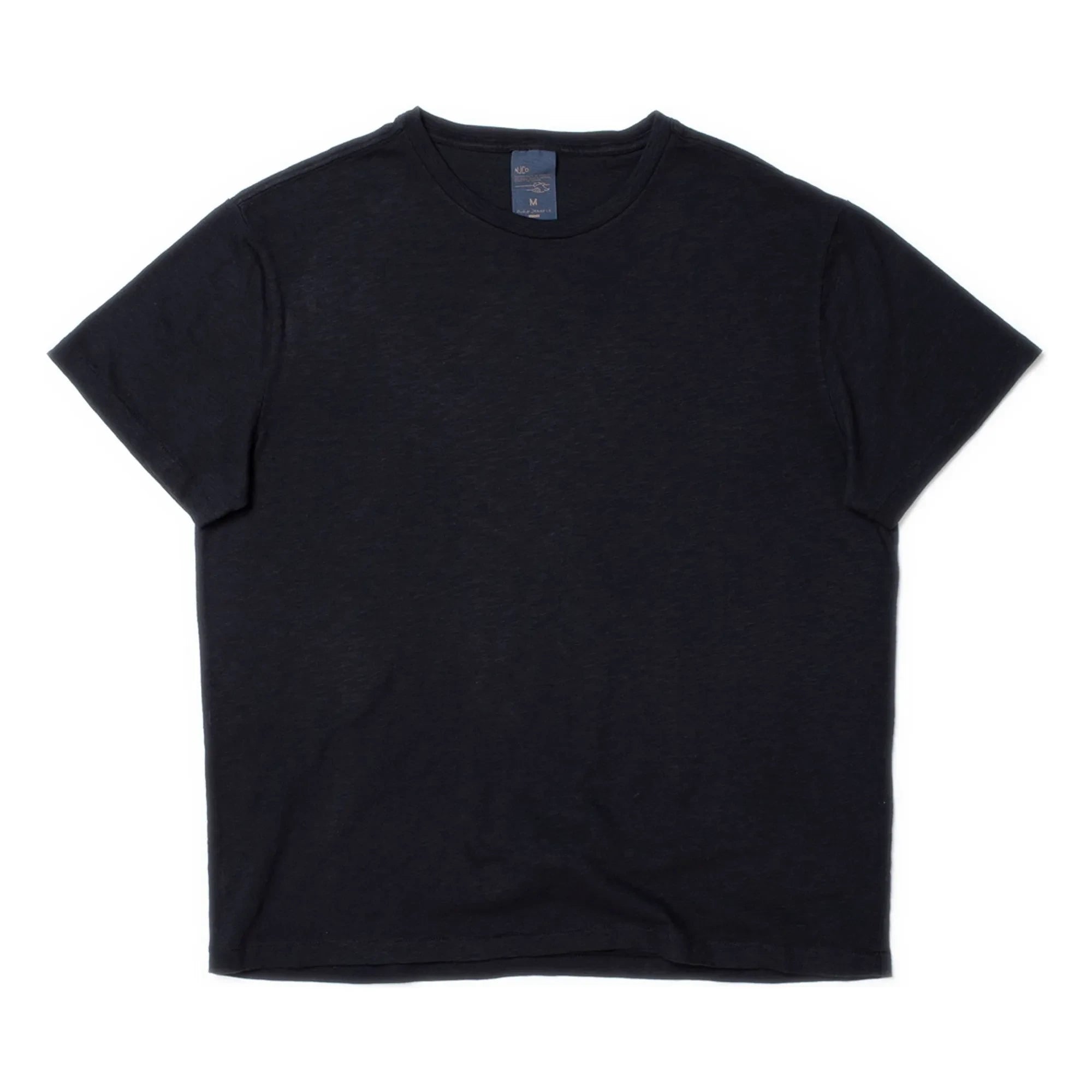 Nudie Jeans – T-Shirt Roffe | Schwarz