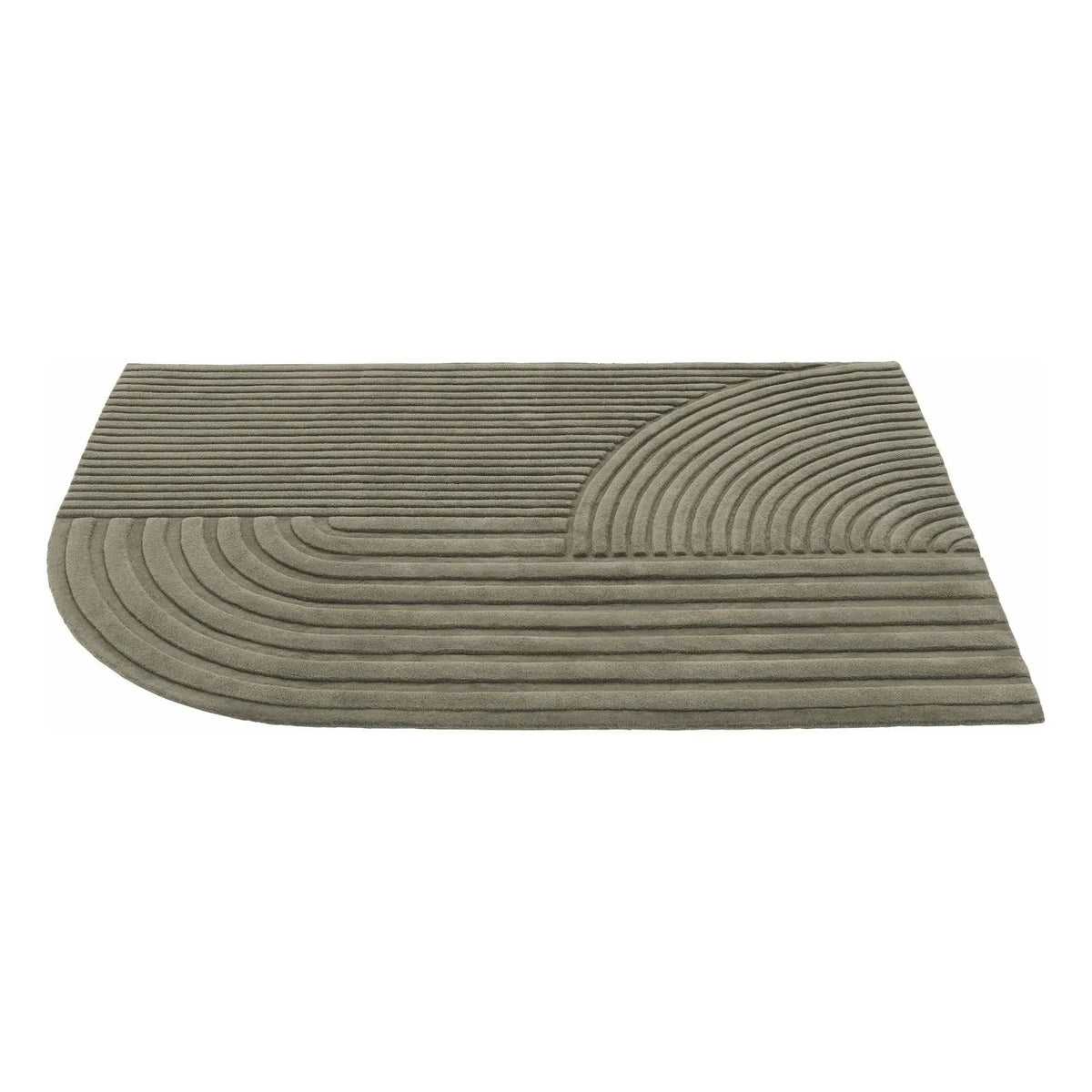 Muuto - Relevo Wollteppich, Studiopepe | Taupebraun