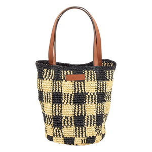 Sessùn - Tasche Mimi Tara R Raphia | Schwarz