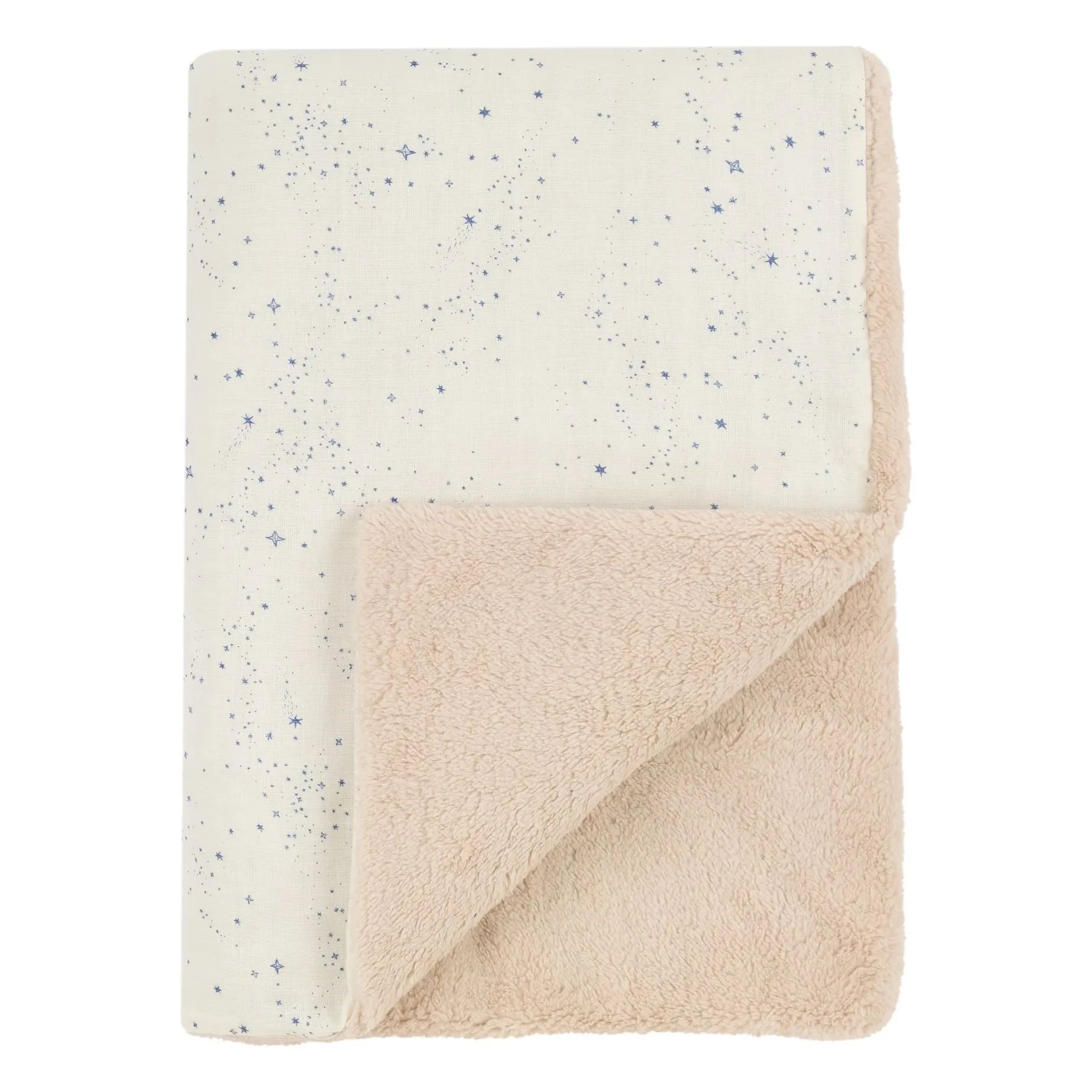Nobodinoz - Wabi Sabi Milky Way Winterdecke | Blau