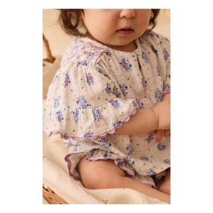 Louise Misha - Bluse Feliza Fleurie | Creme