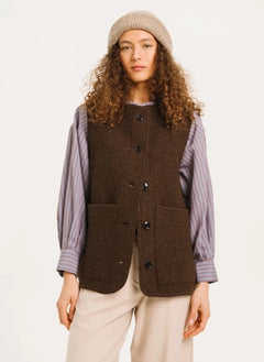 Sacrécoeur - Antonia Wollcardigan | Braun