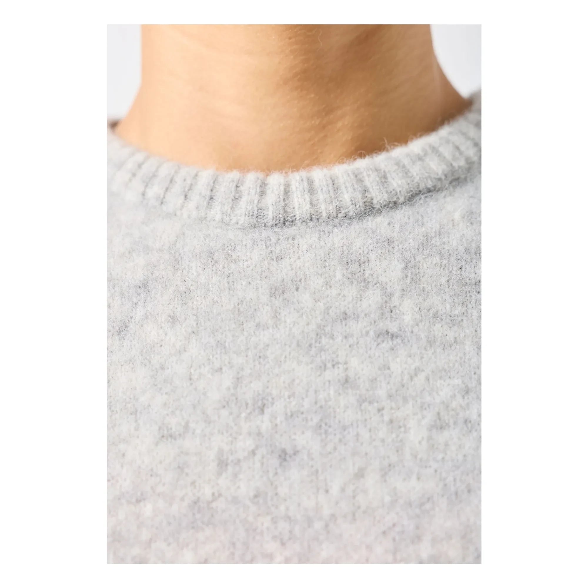 American Vintage - Vitow Wollpullover ohne Ärmel | Hellgrau