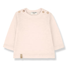 1+ in the family - Andros Chiné T-Shirt | Beige rosa