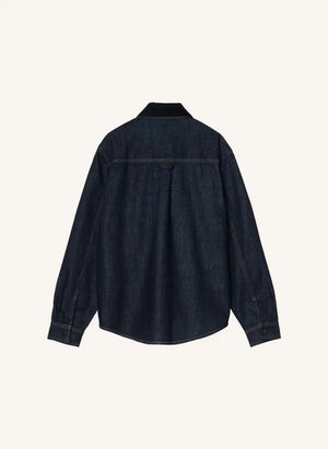 Carhartt WIP - Oakland Denim Overshirt | Grau-blau