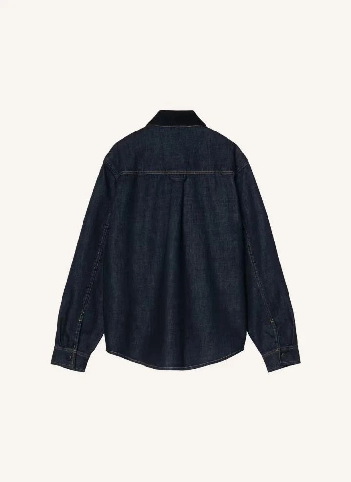 Carhartt WIP - Oakland Denim Overshirt | Grau-blau